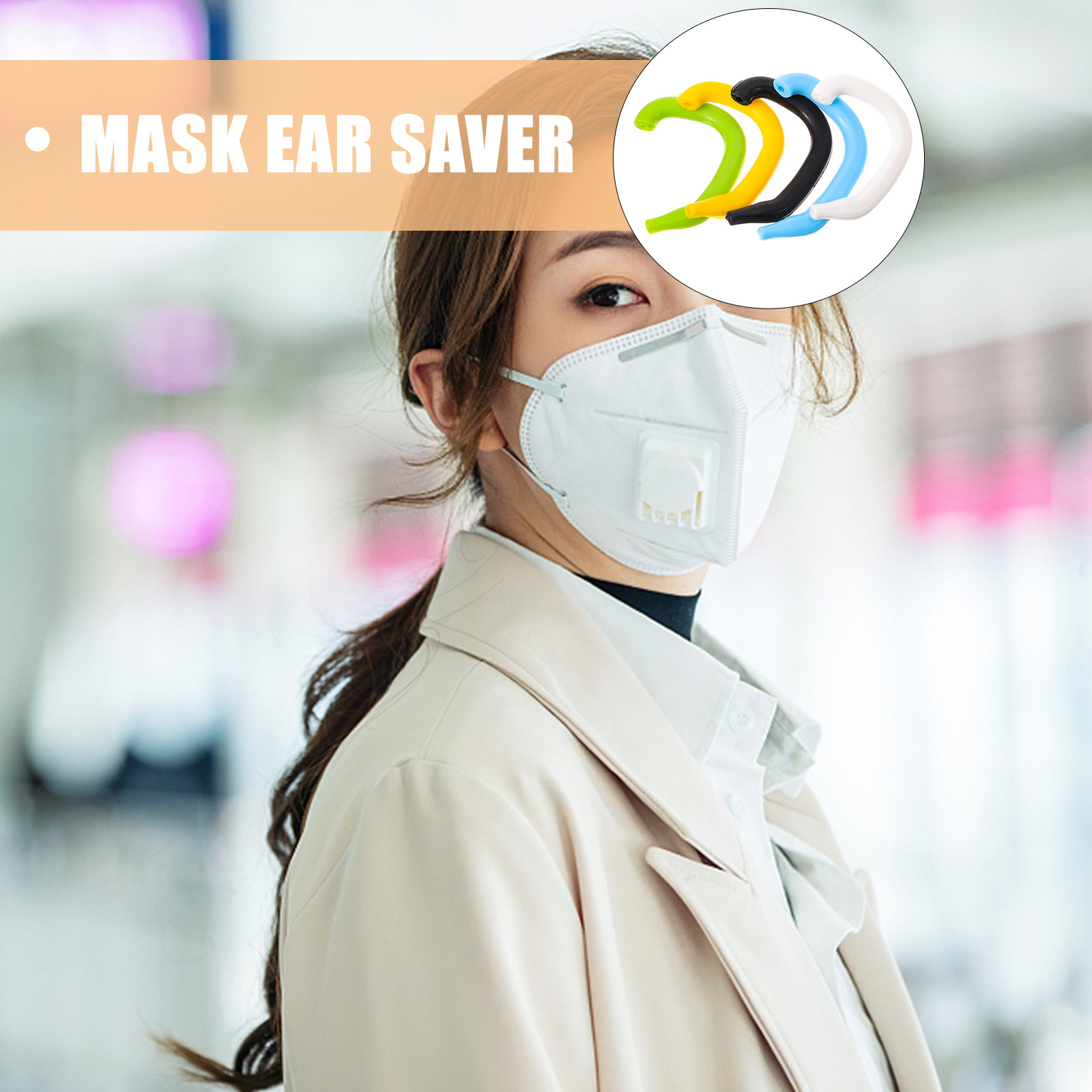 5Pcs Premium Silicone Ear Save - مراجعة Mask Ear Saver Strap وسعره