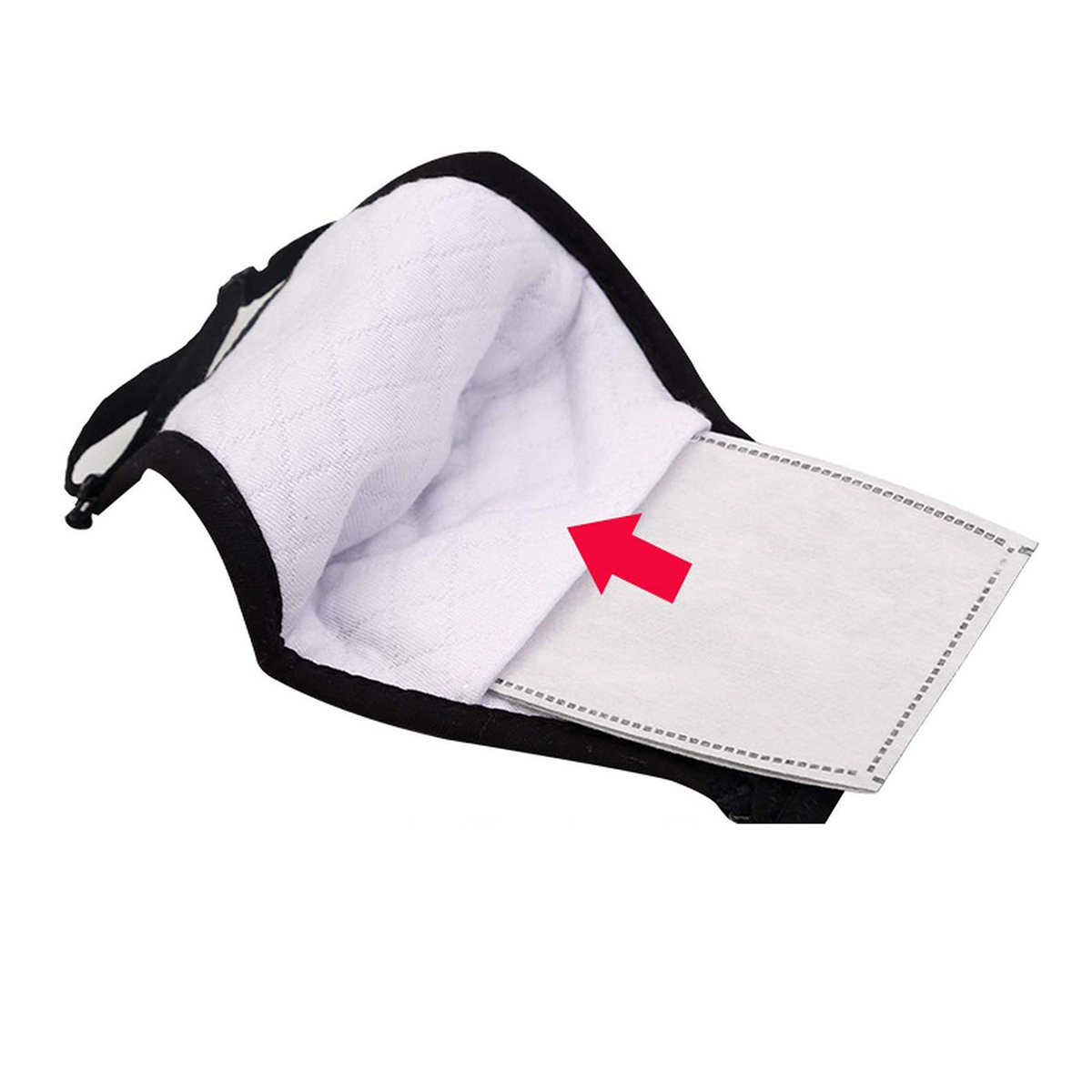 Adjustable Face Mask Anti-dust - مراجعة Pm2.5 Filter Insert وسعره
