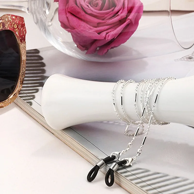 Fashion Sunglasses Chain for W - مراجعة Mask Chain Holder وسعره
