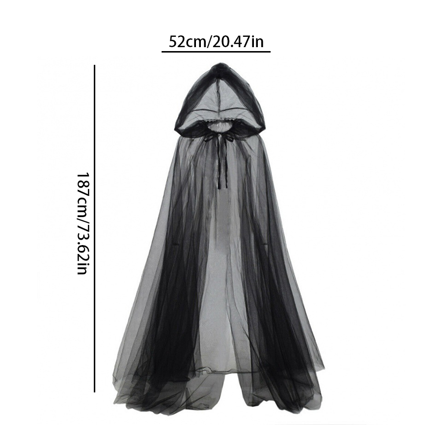 2pcs Set of Black Veil Cape An - مراجعة Black Face Mask Pack وسعره