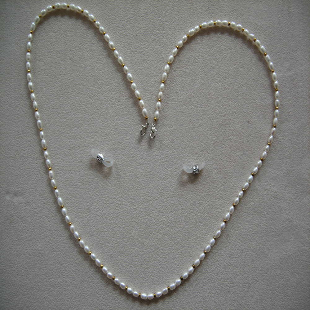 fashionable eyeglass beaded re - مراجعة Mask Chain Holder وسعره