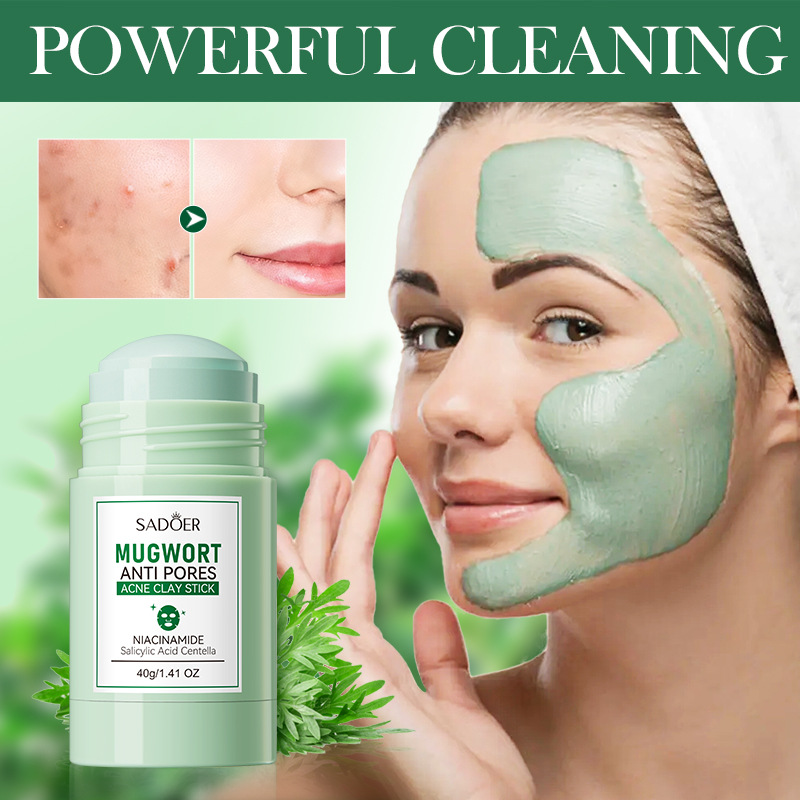 Mugwort Clay Stick Anti-Acne C - مراجعة Dust Mask Construction وسعره