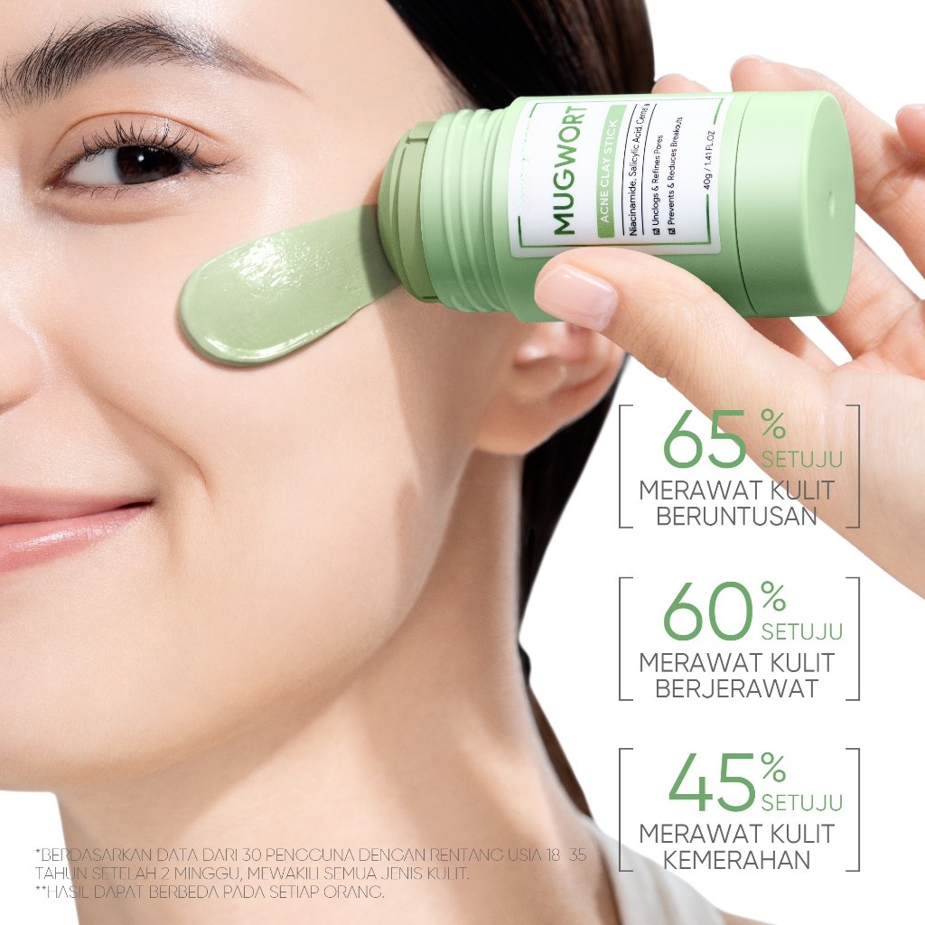 Mugwort Clay Stick Anti-Acne C - مراجعة Dust Mask Construction وسعره