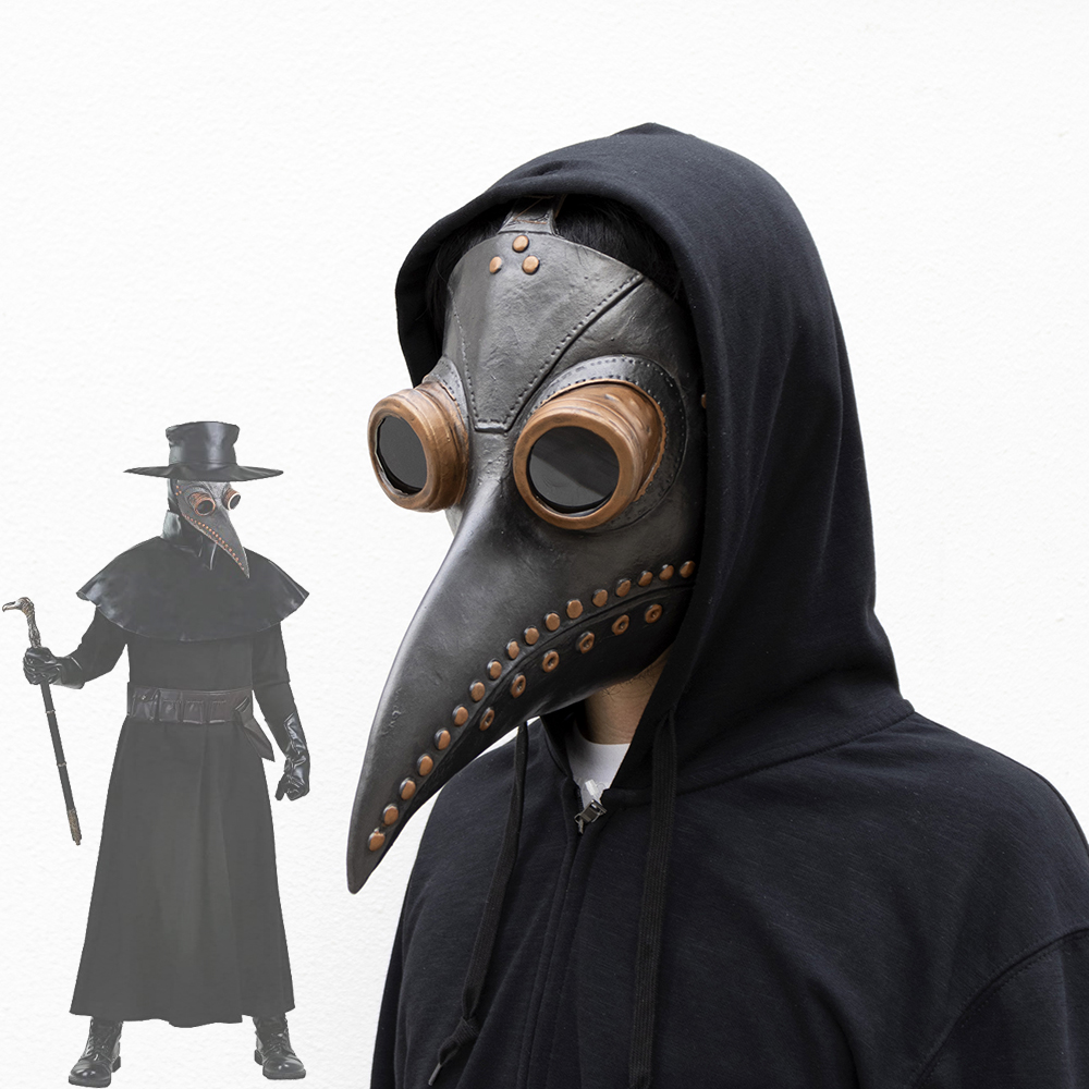 Plague Doctor Mask Cosplay Ani - مراجعة Disposable Surgical Mask وسعره