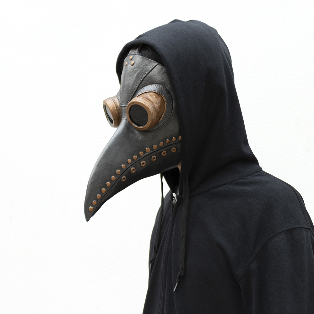 Plague Doctor Mask Cosplay Ani - مراجعة Disposable Surgical Mask وسعره