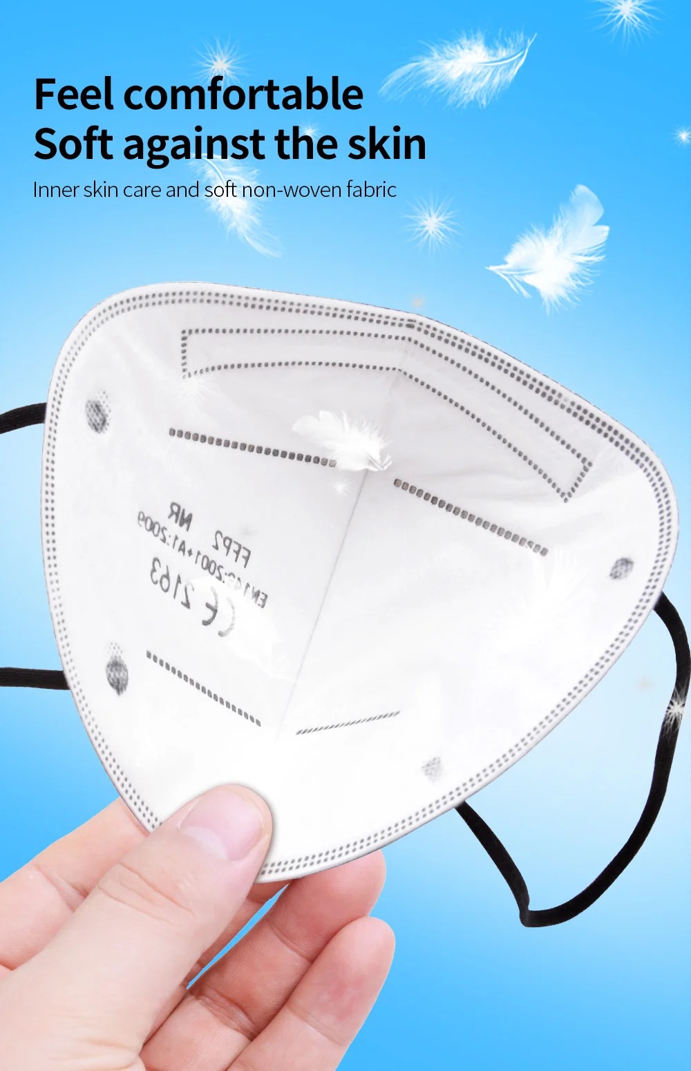 5Layer FFP2 Masks CE Approve K - مراجعة Black Face Mask Pack وسعره