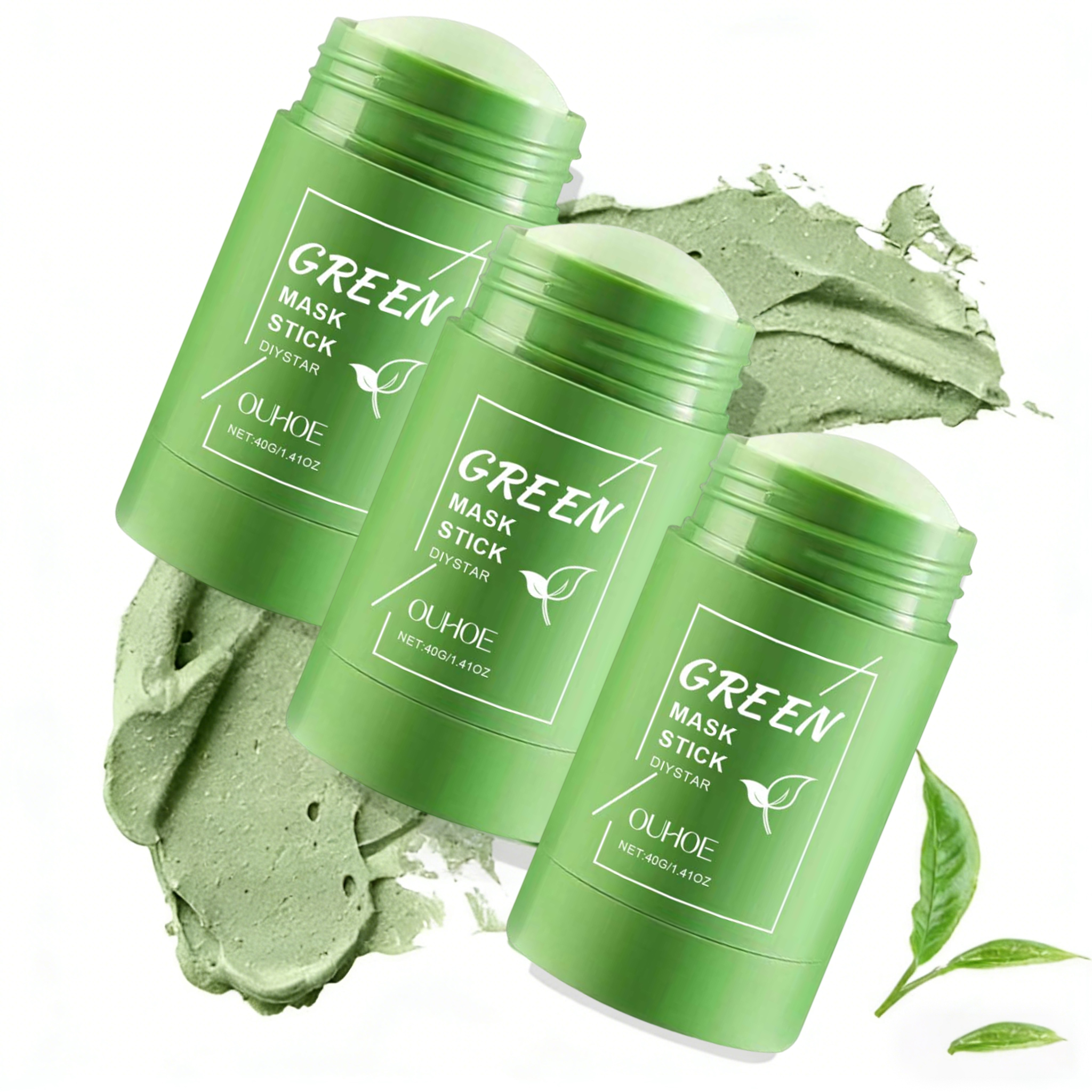 1~5PCS Green Tea Clay Stick Fo - مراجعة Dust Mask Construction وسعره
