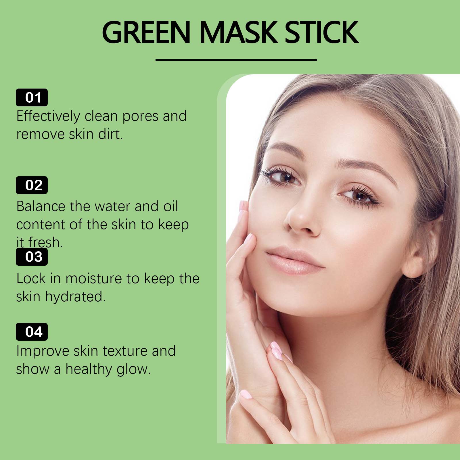 1~5PCS Green Tea Clay Stick Fo - مراجعة Dust Mask Construction وسعره