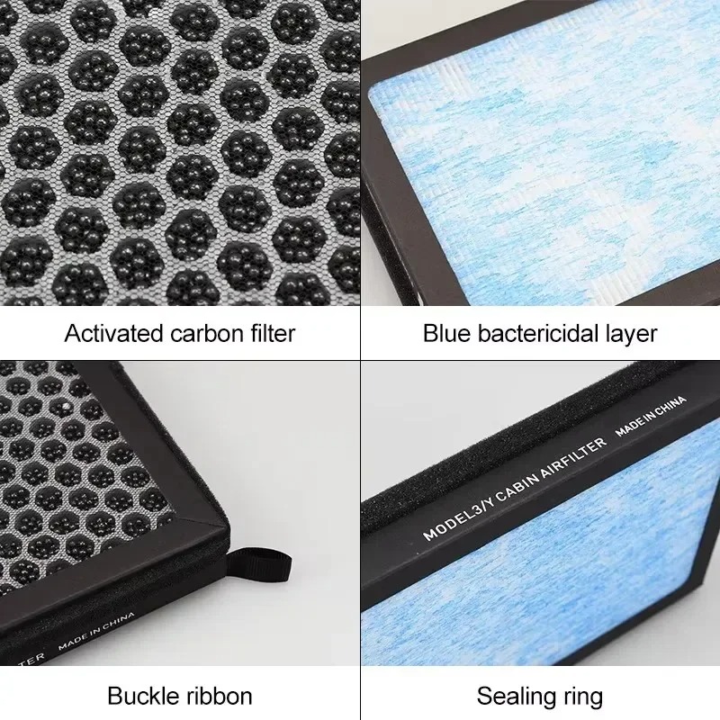 For Tesla Model 3/Y/3 Highland - مراجعة Filter Replacement N95 وسعره
