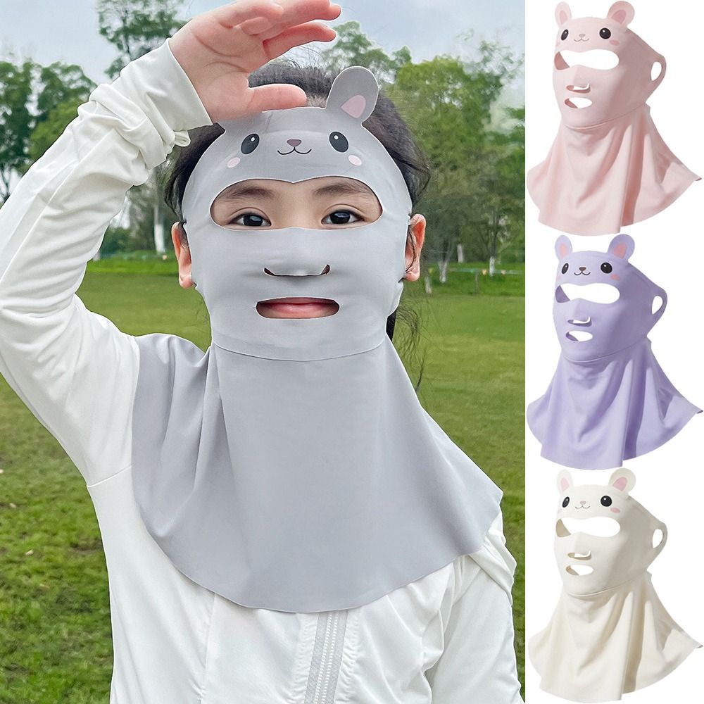 Rabbit Design Kids Sun Protect - مراجعة Kids Face Mask وسعره