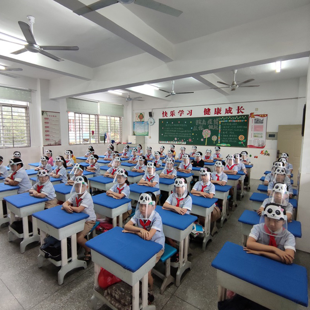 2Pcs Cartoon Protective Face M - مراجعة Kids Face Mask وسعره