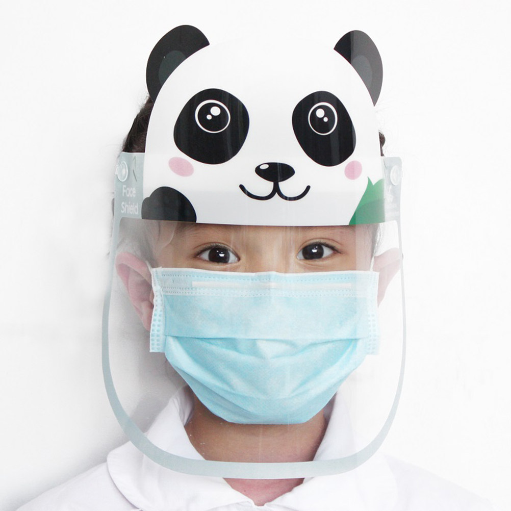 2Pcs Cartoon Protective Face M - مراجعة Kids Face Mask وسعره