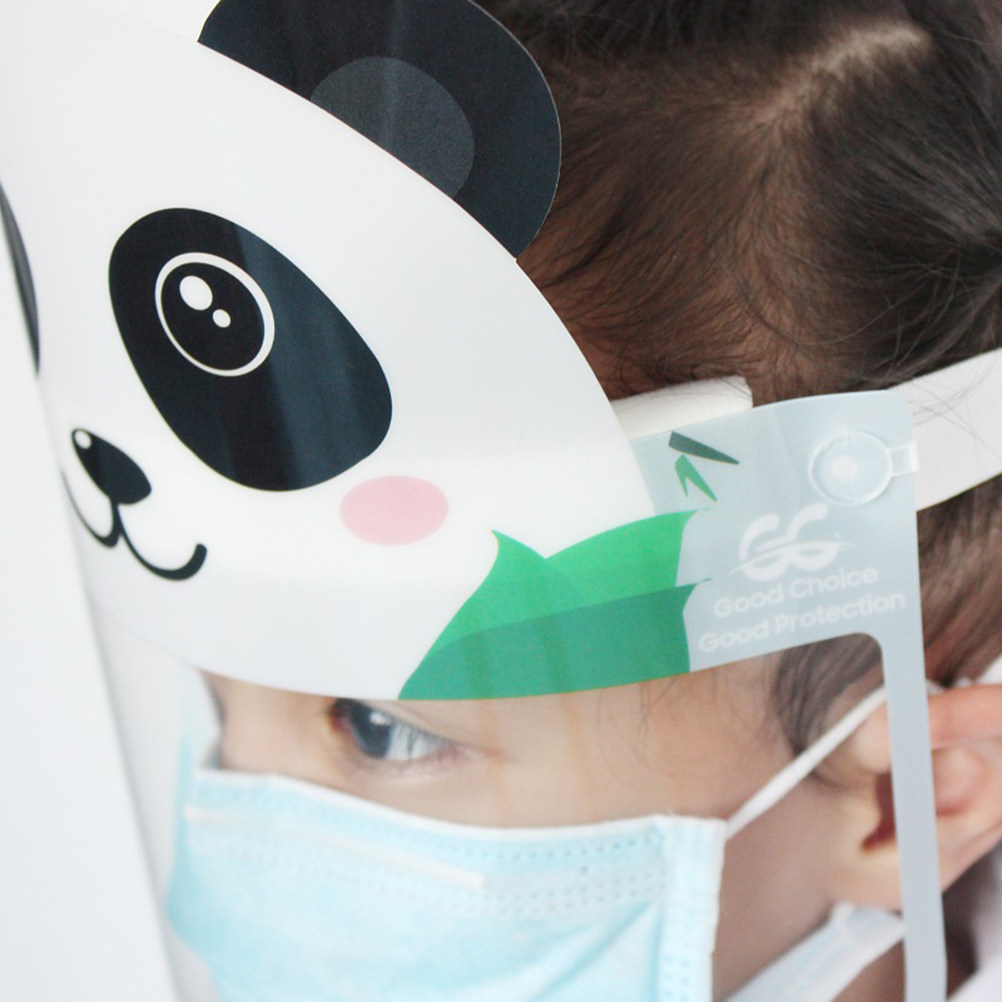 2Pcs Cartoon Protective Face M - مراجعة Kids Face Mask وسعره