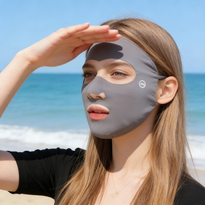 Summer Full Face Sunscreen Mas - مراجعة Sports Mask Breathable وسعره