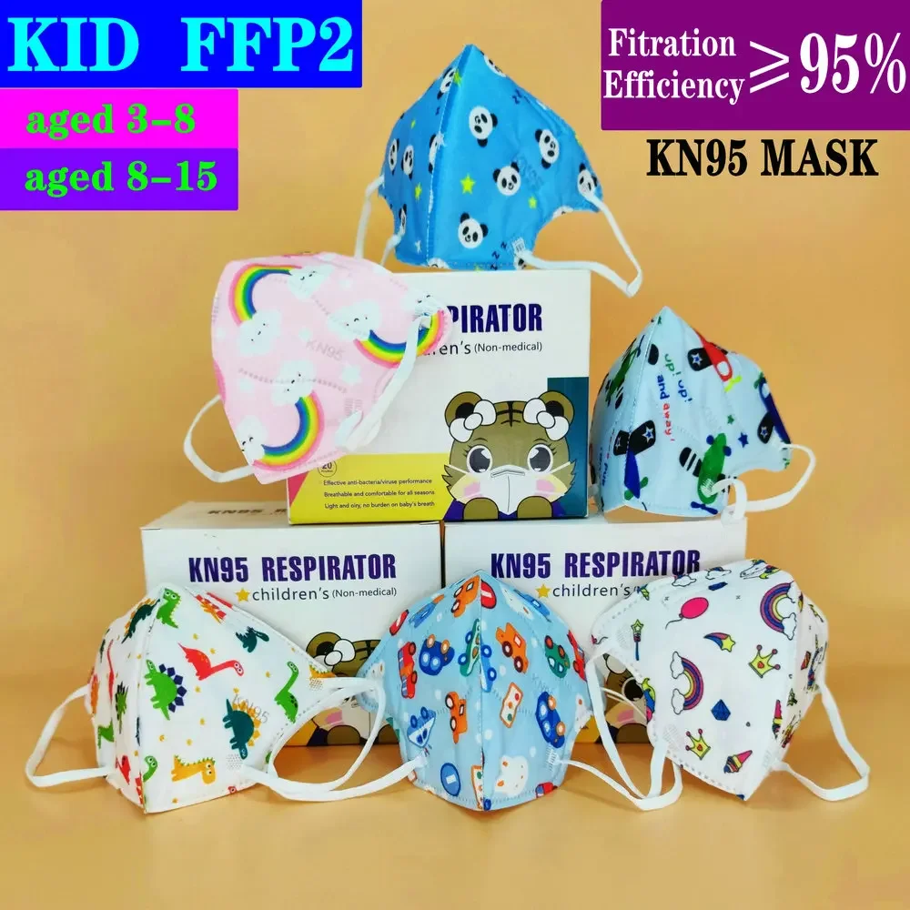 FFP2 CE Mask KN95 Child Childr - مراجعة Kn95 Respirator Mask وسعره