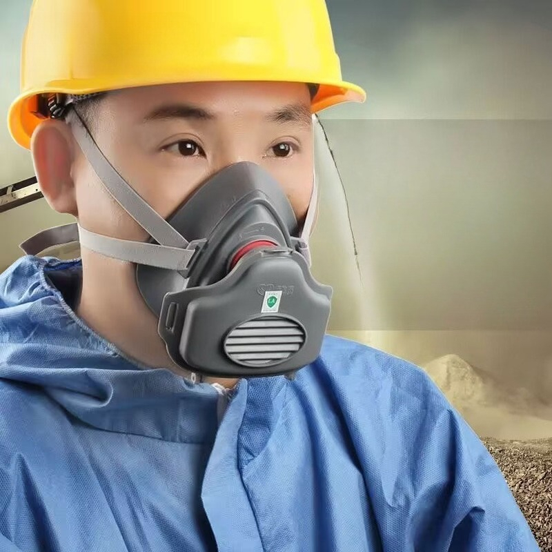 House Clean Work Safety Rubber - مراجعة Kn95 Respirator Mask وسعره
