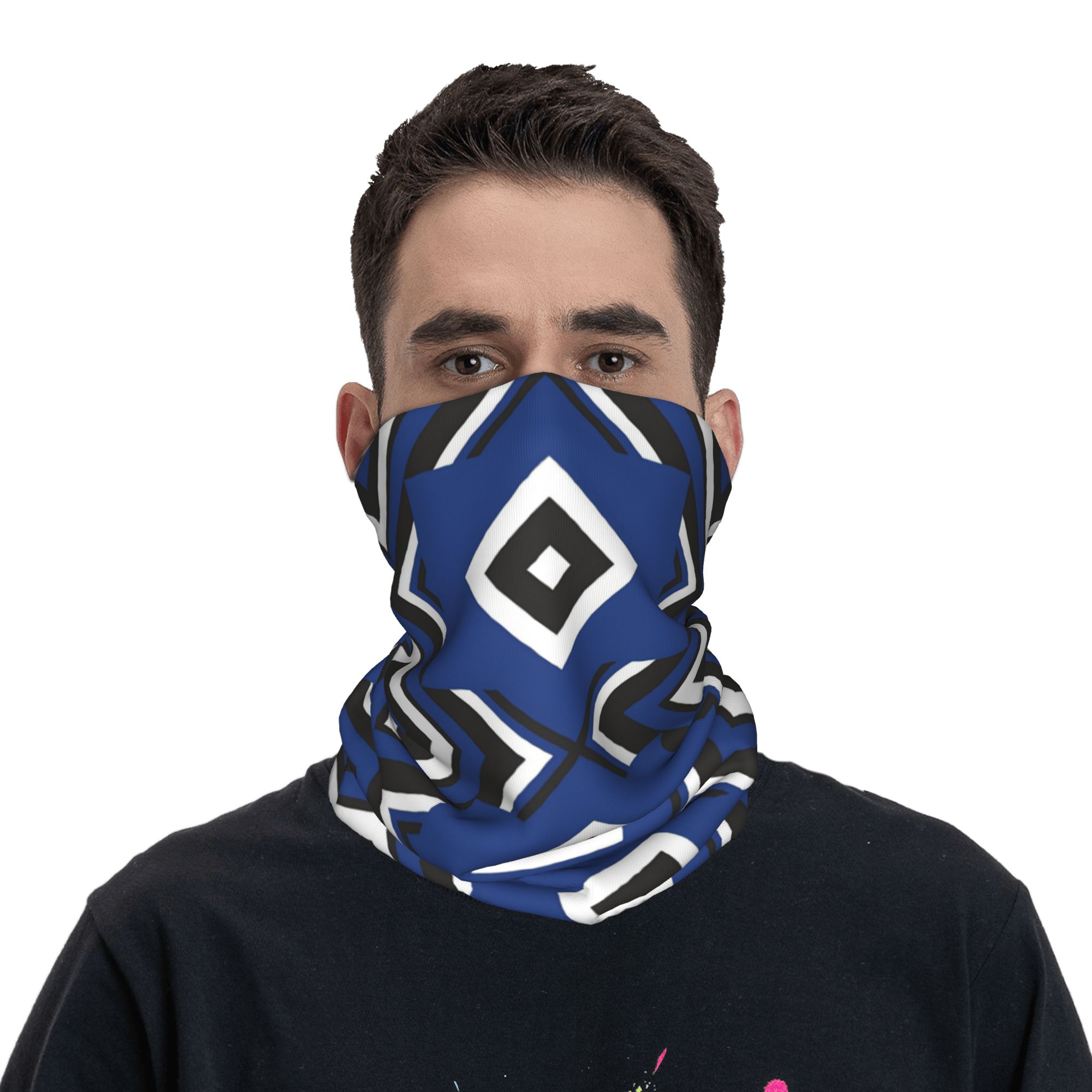 Blue Diamond HSV Soccer Bandan - مراجعة Neck Gaiter Face Cover وسعره