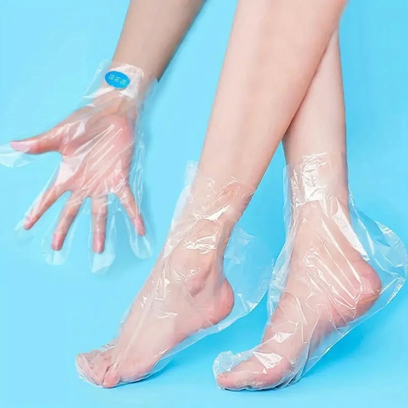 Thick Disposable Hand Mask Glo - مراجعة Disposable Mask Blue وسعره