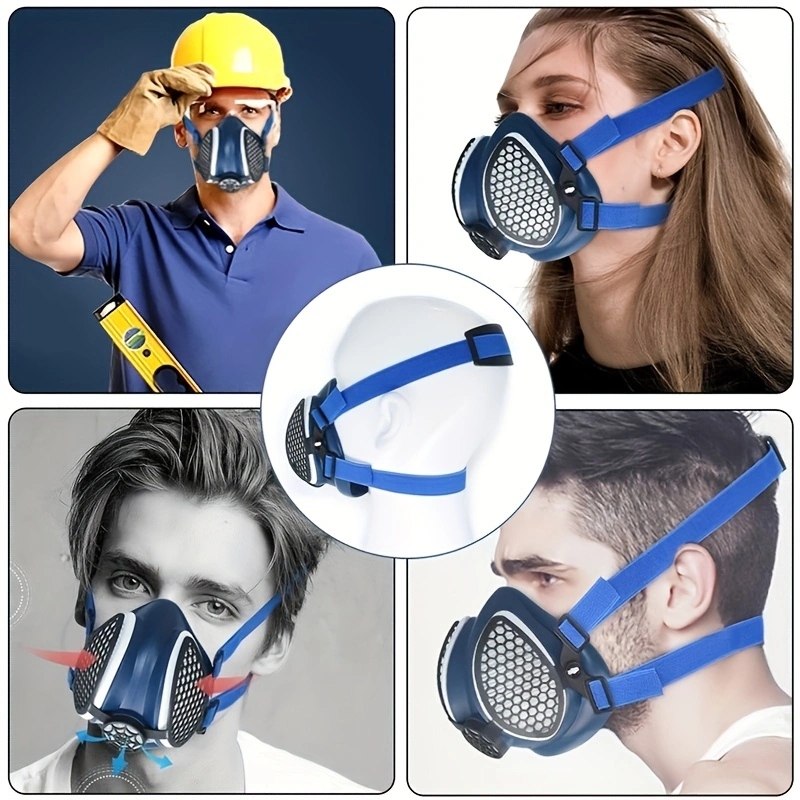 Silicone Half Mask Respirator  - مراجعة Kn95 Respirator Mask وسعره