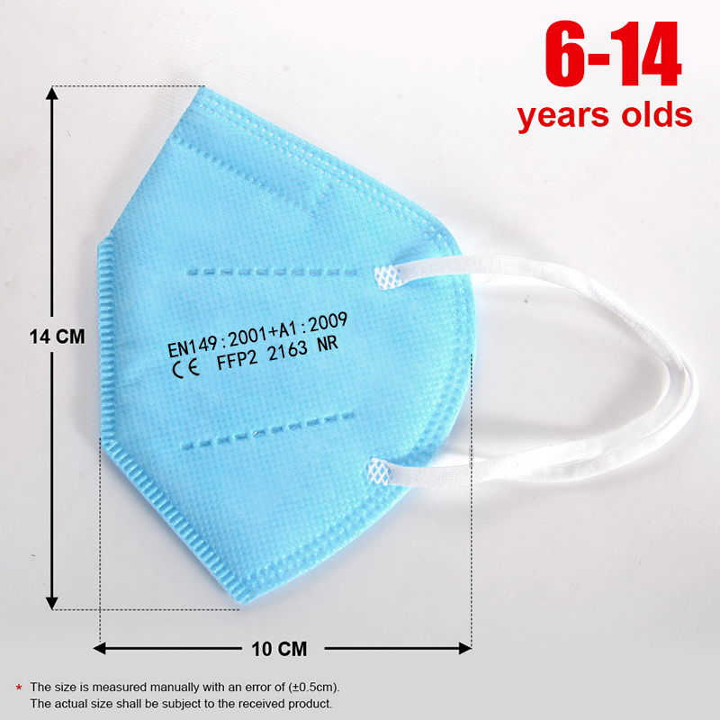 10-100pcs Kids KN95 Mask Child - مراجعة Disposable Surgical Mask وسعره