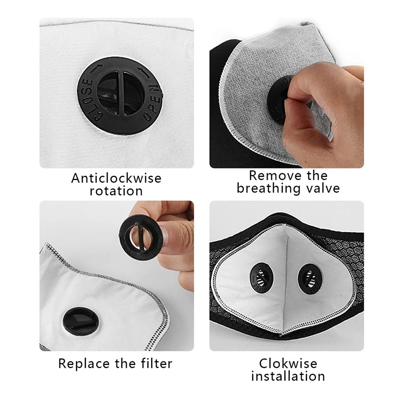 Cycling Dustproof PM2.5 Active - مراجعة Anti Pollution Mask وسعره