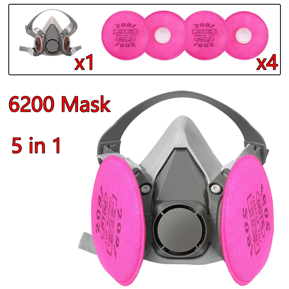 Gas Mask 6200 Set Vehicle Pain - مراجعة Face Mask Storage Box وسعره