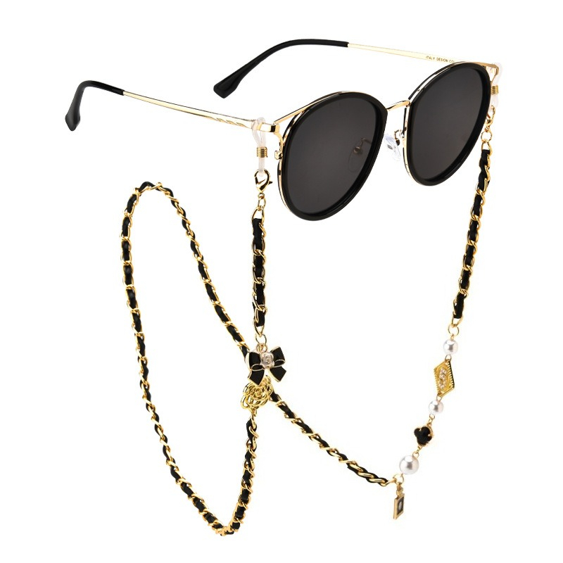 Vintage Pearl Glasses Chain An - مراجعة Mask Chain Holder وسعره