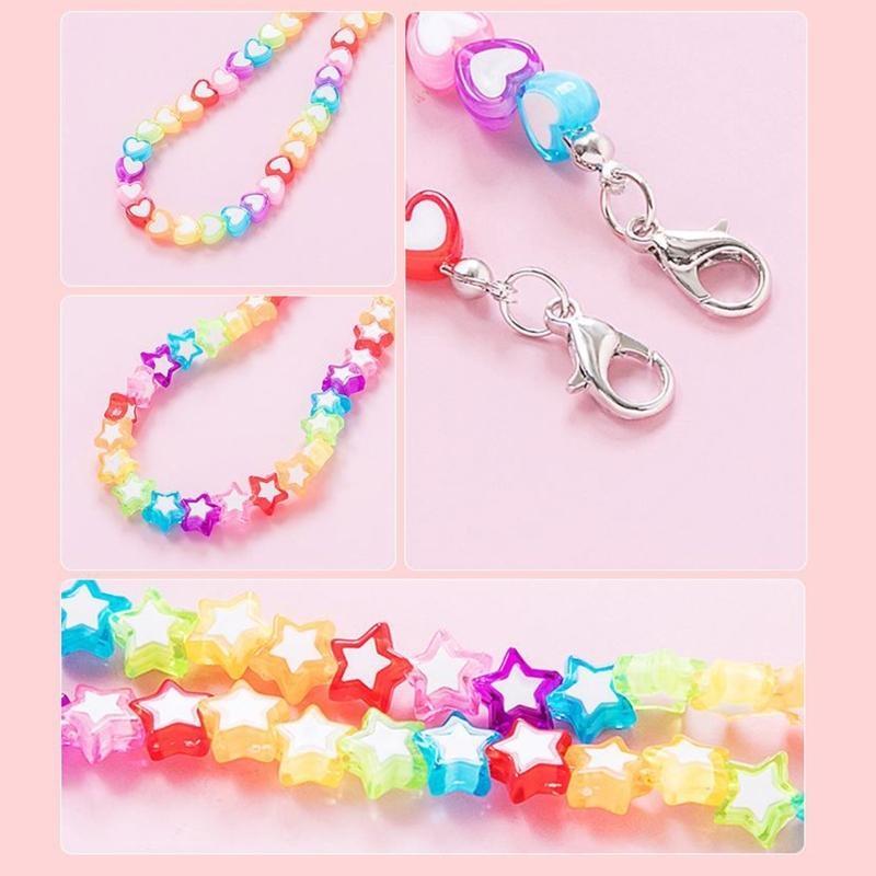 A52E Kids Acrylic Rainbow Colo - مراجعة Mask Chain Holder وسعره