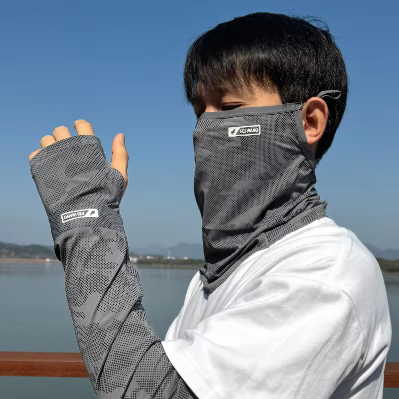 Cycling Mask Anti-UV Sunscreen - مراجعة Sports Mask Breathable وسعره