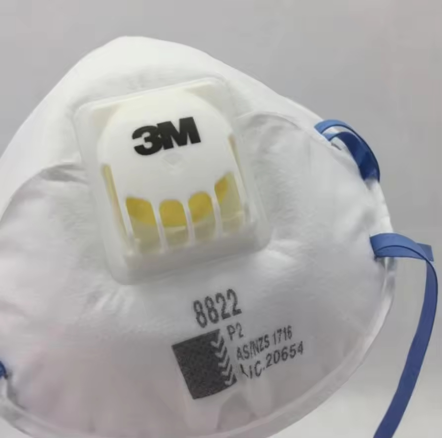 3M 8822 Protective Mask Anti P - مراجعة Dust Mask Construction وسعره