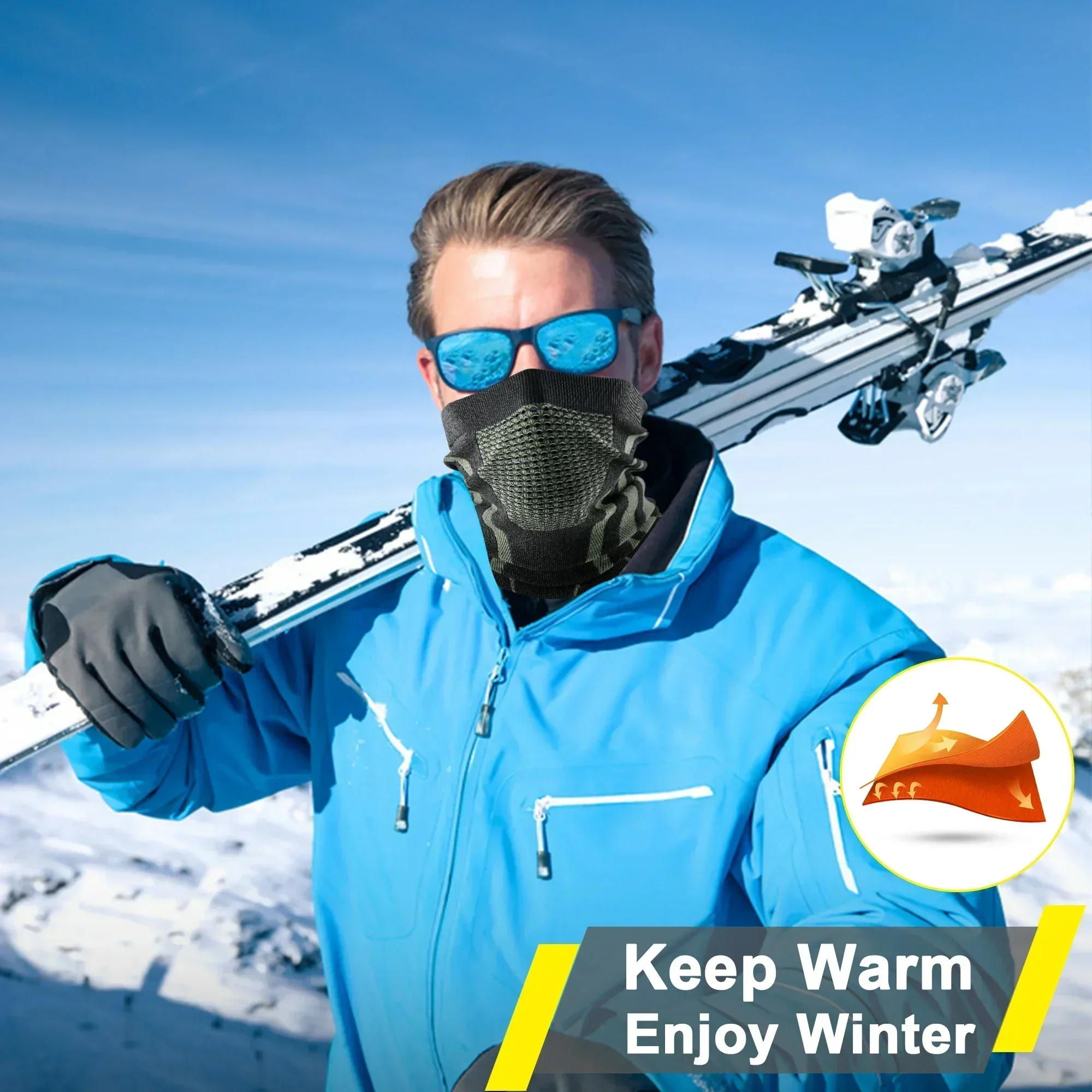 Winter Ring Tube Soft Bandana  - مراجعة Sports Mask Breathable وسعره