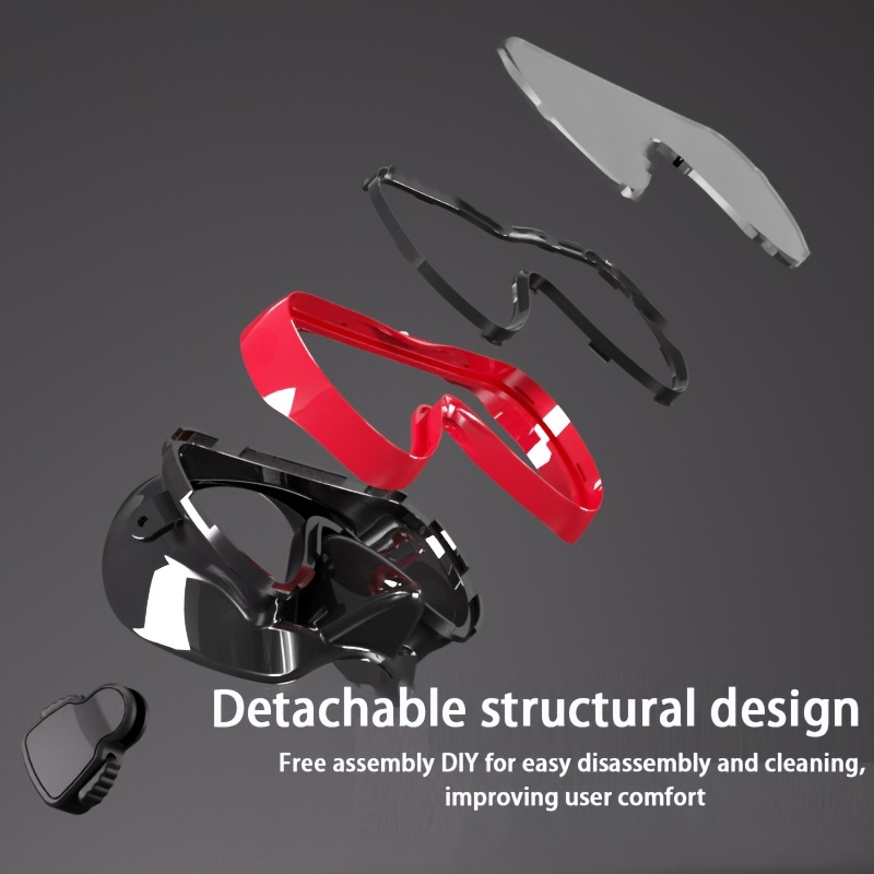 Adult Snorkel Mask, HD Tempere - مراجعة Silicone Mask Bracket وسعره