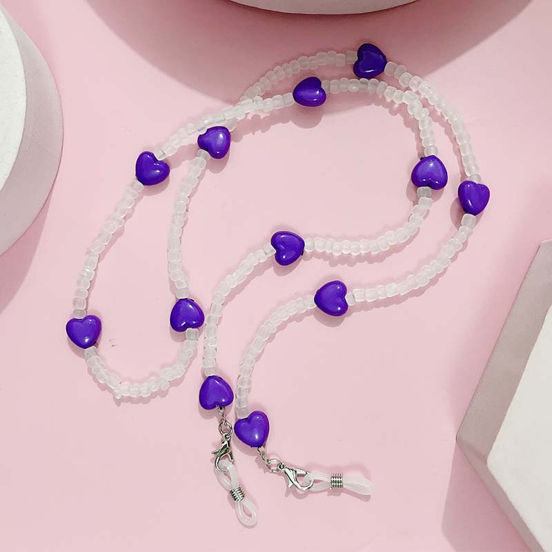 Trendy Peach Heart Anti Slip R - مراجعة Mask Chain Holder وسعره